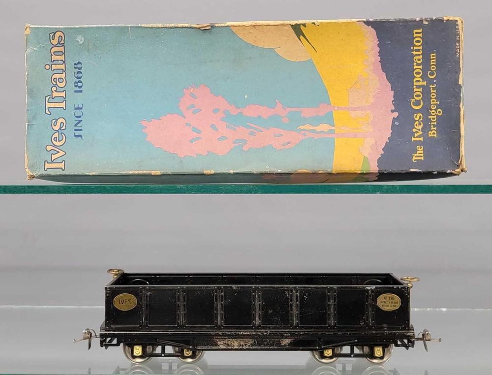 Ives / Lionel standard gauge 198 transitional gravel car in original box