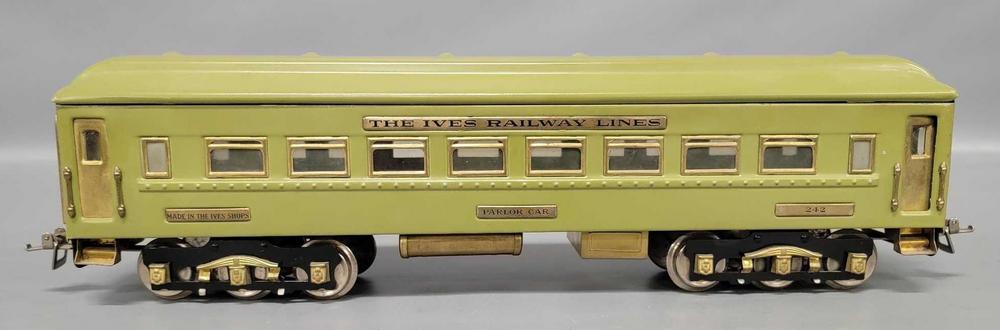 Restored  Ives 242 Parlor car from 1928 Interstate Limited set