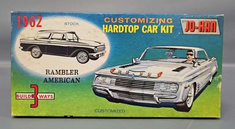 1962 Jo-Han Rambler American Hardtop 1/25 scale model kit 4362-129 image