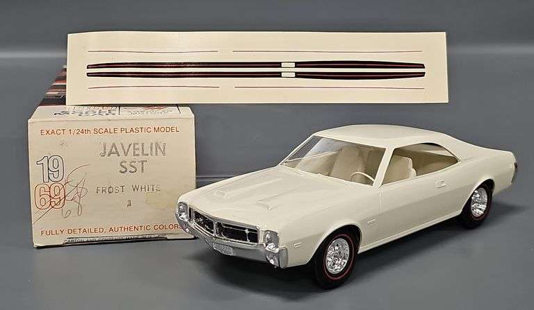 Jo-Han 1969 AMC Javelin SST 1/25 Coaster promo car in original box image