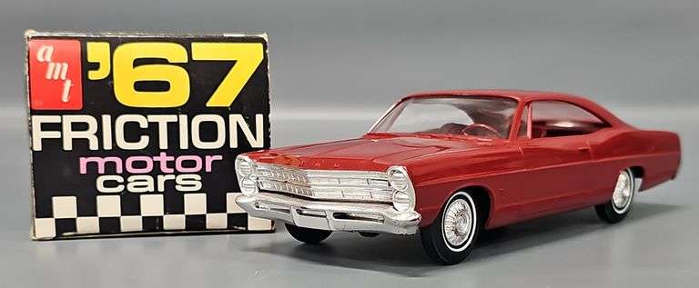 AMT 1967 Ford Galaxie Friction Promo car in original box image