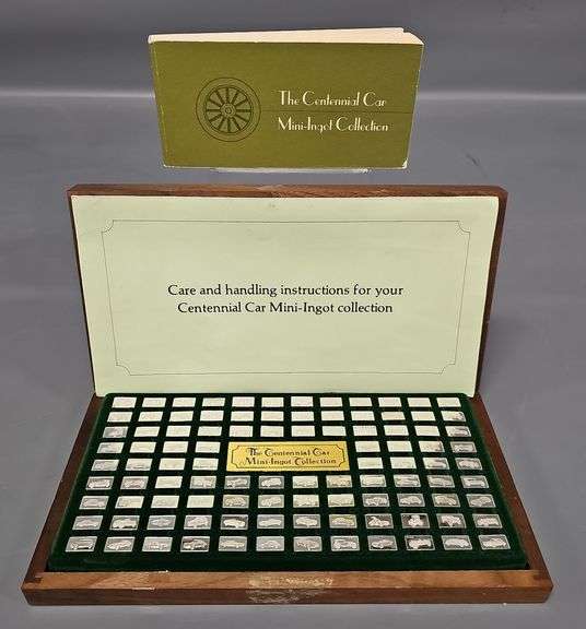 Franklin Mint The Centennial Car Mini-Ingot Collection image