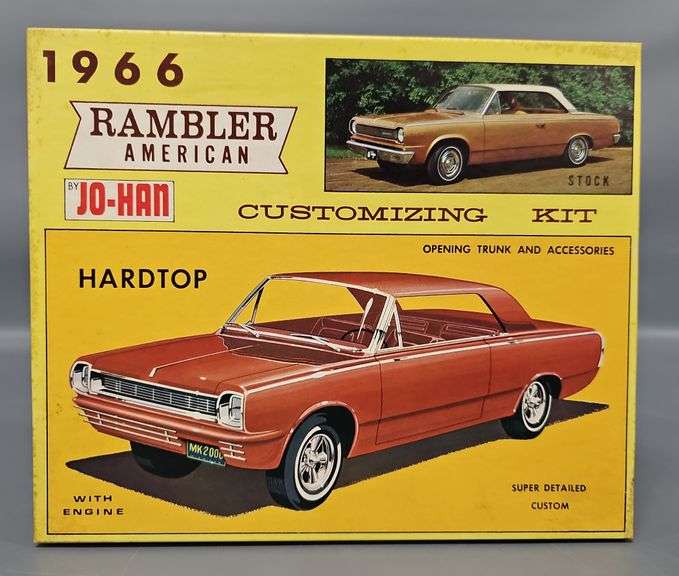 Jo-Han 1966 Rambler American Hardtop 1/25 scale model kit C-1466:149 image