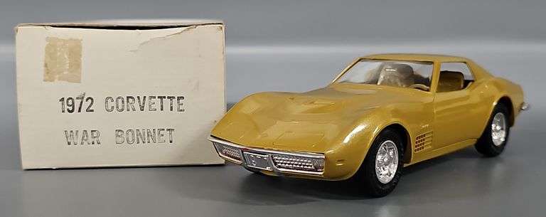 1972 Corvette War Bonnet Promo Car in original box image