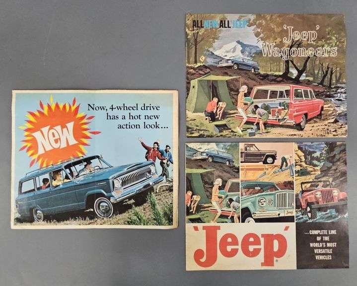 Jeep Advertising Lot - Brochures & Mailers image