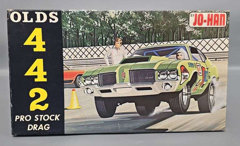 Jo-Han Olds 442 Pro Stock Drag 1/25 scale model kit C-115:200 image