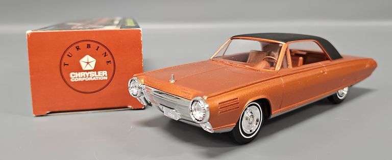 Chrysler Corporation Turbine Car 1/25 Scale promo car in original box image