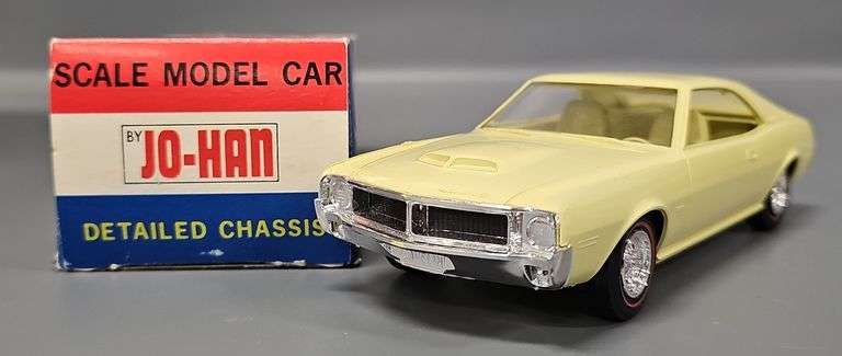 1970 Jo-Han AMC Javelin 1/25 Scale Coaster promo car in original box image