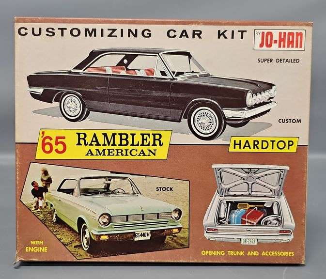 Jo-Han 1965 Rambler American Hardtop 1/25 scale model kit C-1265:149 image