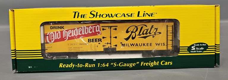 S-Helper Service Showcase Line S Scale UTLX Heidelberg Beer Reefer in Original Box