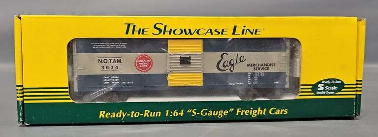 S-Helper Showcase Line S Gauge Missouri Pacific Box Car in Original Box