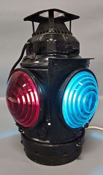 Adlake C&NWR Non-Sweating Caboose Lamp Converted to Electric