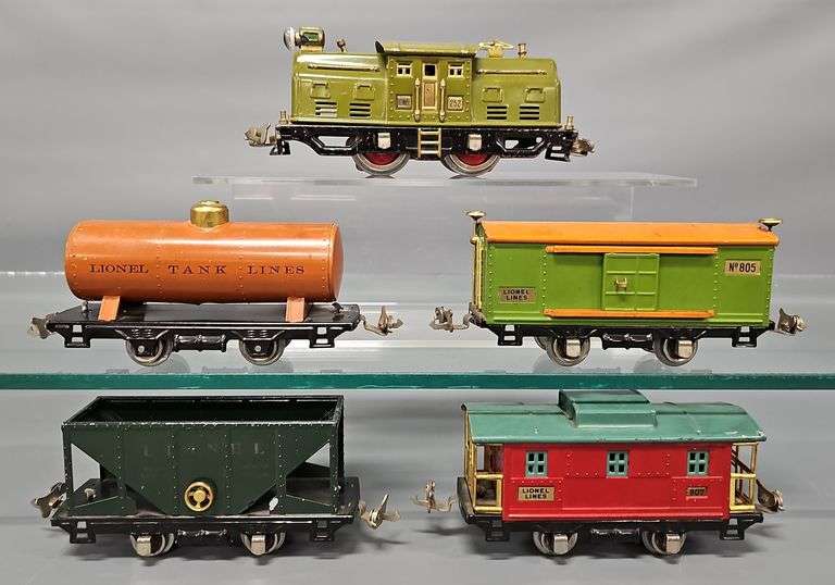 Lionel prewar O gauge electric freight set