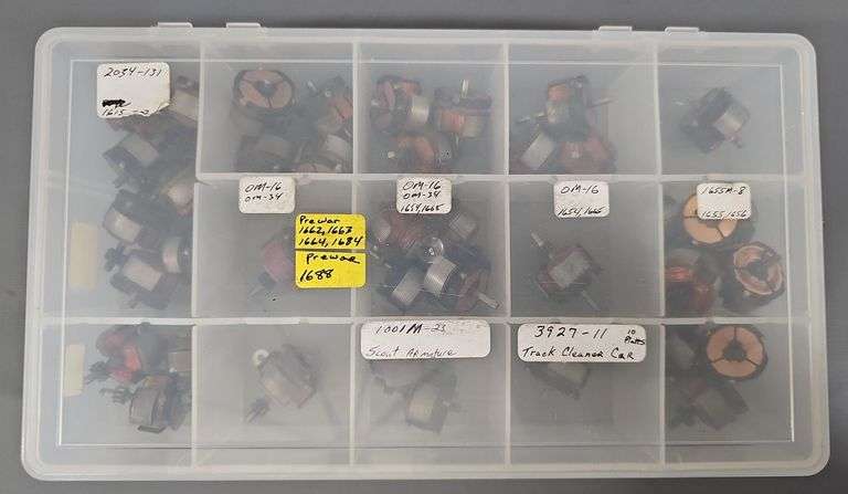 Postwar Lionel Parts from the Train Tender Jim Collection