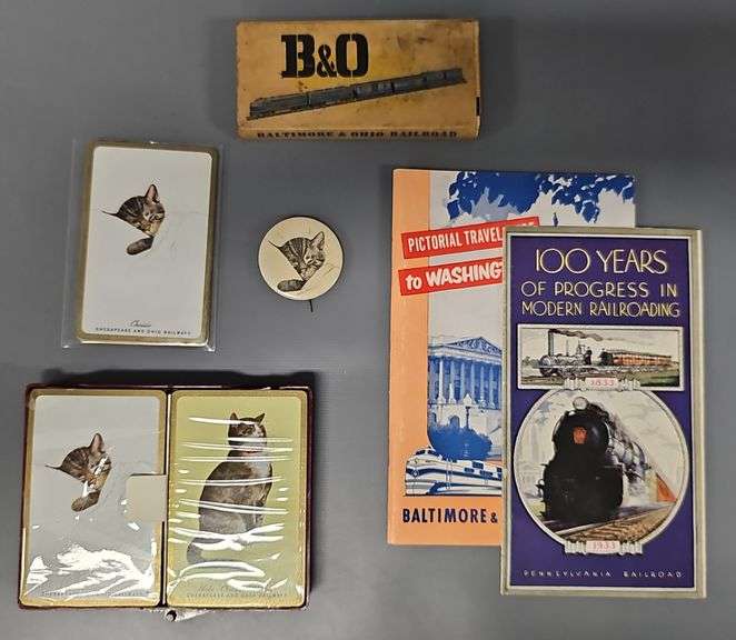 Vintage Baltimore & Ohio and Chessie Memorabilia