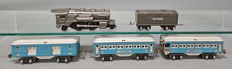 Lionel prewar O gauge steam passenger set