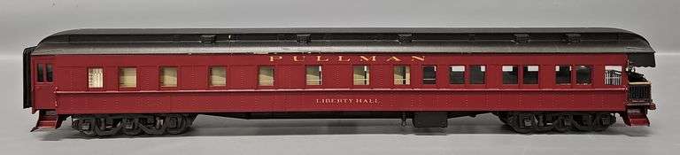 J & M Models LTD Brass G Gauge Pullman 'Liberty Hall' Passenger Train Car