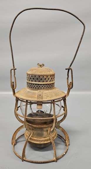 Armspear Man F G Co Louisville & Nashville Railroad Lantern