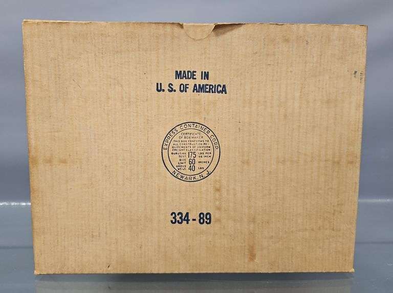 Lionel postwar O 334 Dispatching Board in original box