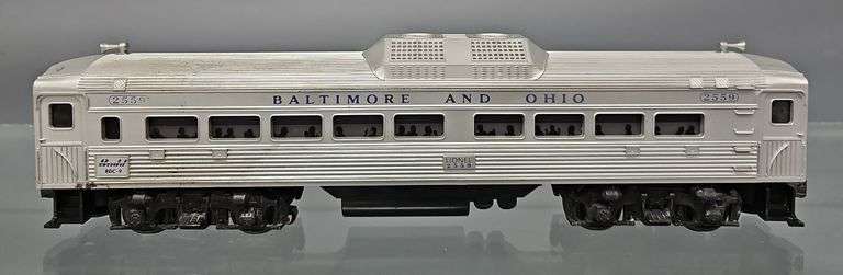 Lionel postwar O 2559 Baltimore & Ohio Budd car