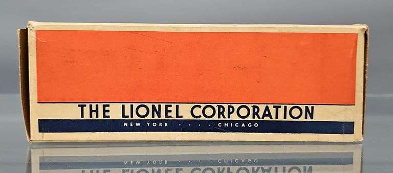 Lionel postwar O 58 Great Northern snow plow with incorrect original box
