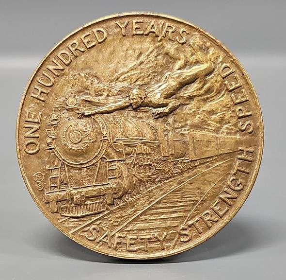 Baltimore & Ohio Railroad One Hundred Years Coin