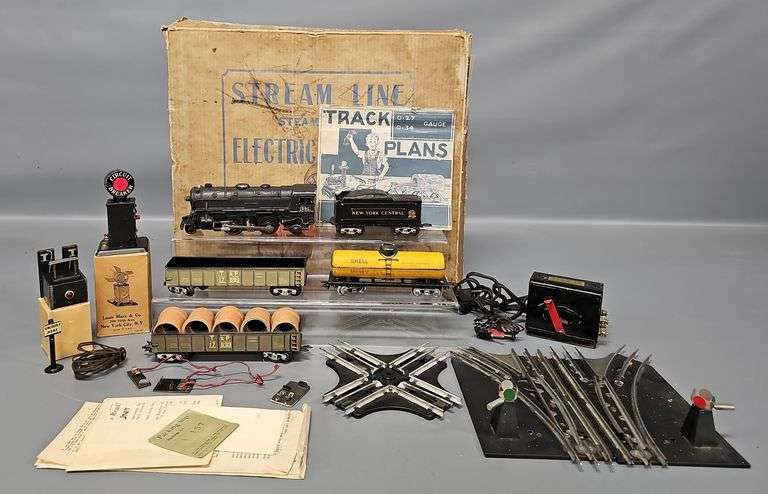 Marx O gauge Stream Line Electrical Train Set in Original Box