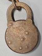 Group of Four Railroad Locks - Agle, Fraim, Excelsior, Miller