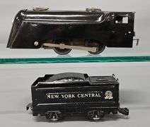 Restored Marx O gauge wind-up Commodore Vanderbilt with tender