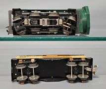 Group of Mixed Lionel prewar and postwar O gauge trains