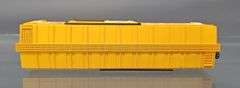 Lionel postwar O buttercup yellow 6464-500 Timken box car in original box