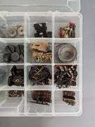 Group of American Flyer postwar parts for repair guys from the Train Tender Jim Collection