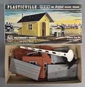 Eight Bachmann Plasticville USA Building Kits in original boxes