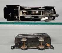 Restored Marx O gauge wind-up Commodore Vanderbilt with tender