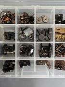 Group of American Flyer postwar parts for repair guys from the Train Tender Jim Collection