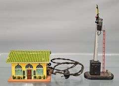 Group of Mixed Lionel prewar and postwar O gauge trains