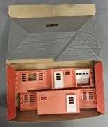 Six Bachmann Plasticville USA Building Kits in original boxes