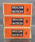 Four Lionel postwar O 6465 Tank Cars with three original boxes