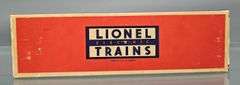 Lionel postwar O 6464-150 Missouri Pacific Box Car in original box