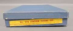 Incomplete Gilbert No. 578 Station Figure Set in Original box