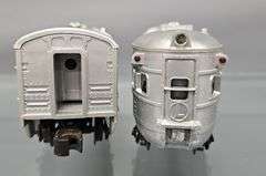 Two Lionel postwar O passenger cars in original boxes