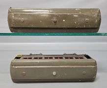 Two Lionel prewar standard gauge Lionel Lines 341 Observation cars