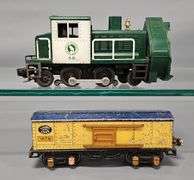 Group of Mixed Lionel prewar and postwar O gauge trains