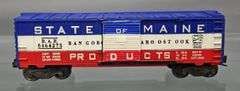 Lionel postwar O 6464-275 State of Maine Bangor and Aroostook box car