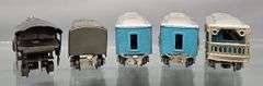 Lionel prewar O gauge steam passenger set