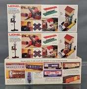 Three Lionel MPC era O freight cars in original boxes
