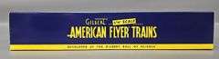 Gilbert American Flyer S Gauge Santa Fe Vista Dome Car in original box 6-49940