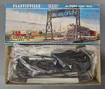 Eight Bachmann Plasticville USA Building Kits in original boxes