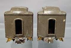 Two Lionel prewar standard gauge Lionel Lines 341 Observation cars