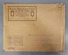 Rocky Mountain Views on the Rio Grande Portfolio in Original Envelope plus Jan P Rons numbered print
